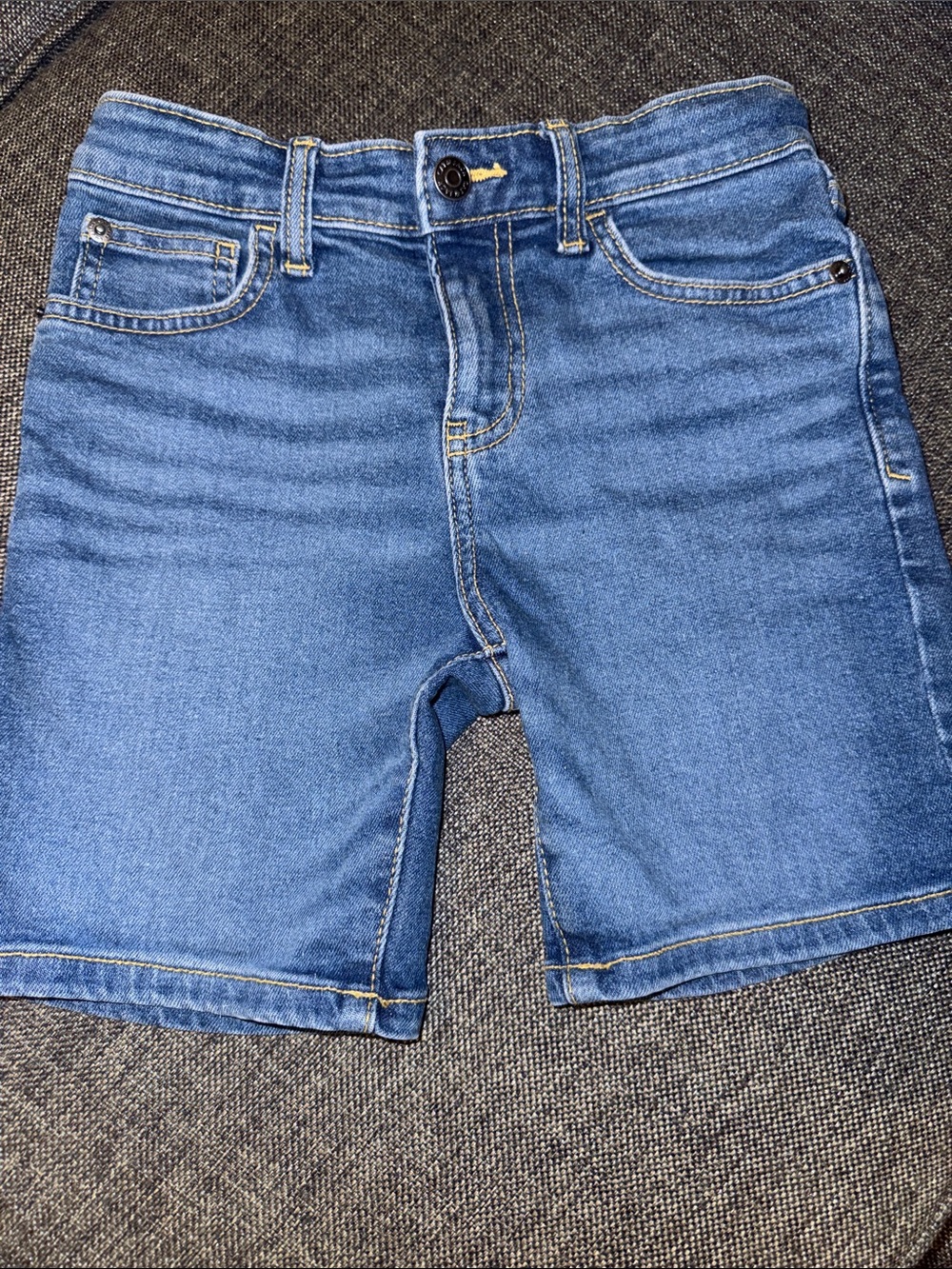 Boy’s Blue Denim Shorts - Classic Mid Wash
